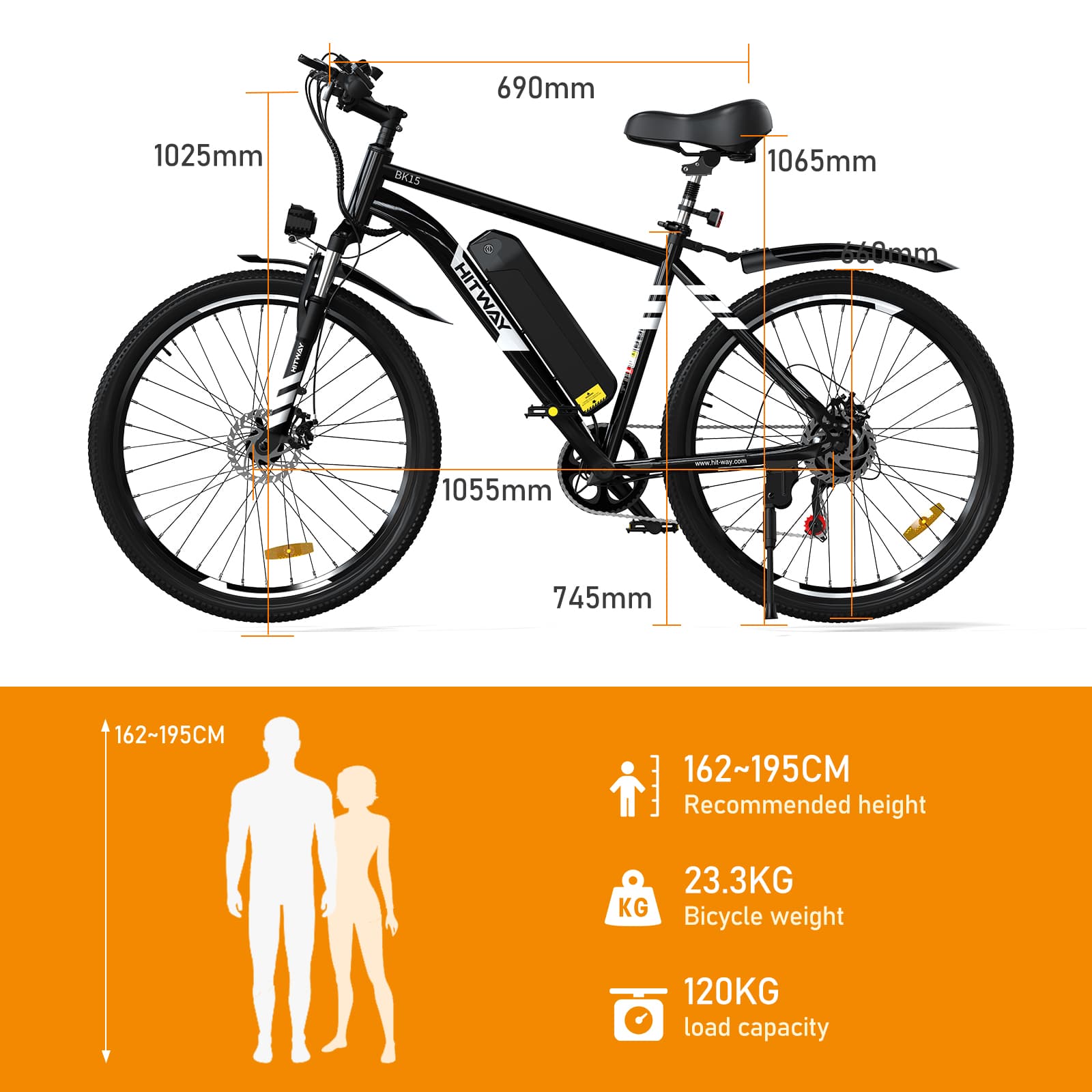 RH HITWAY MOUNTAIN BIKE 